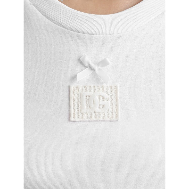 t-shirt with bow detailing by Selfnex