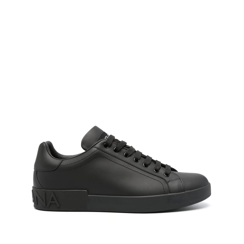 sneakers in black calf leather by Selfnex