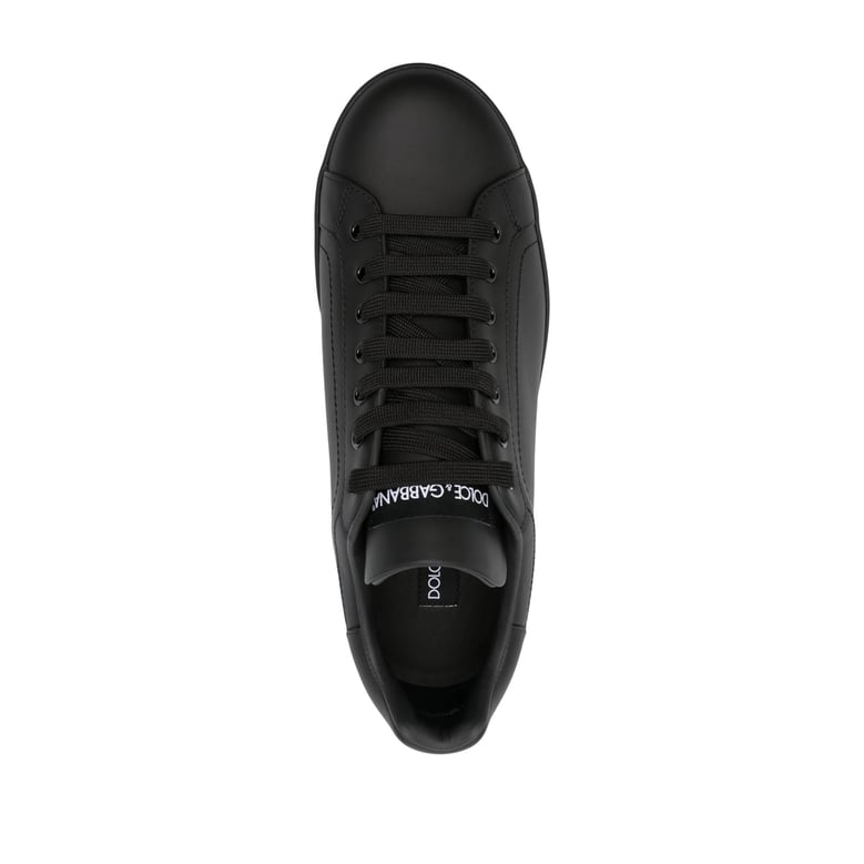 sneakers in black calf leather by Selfnex