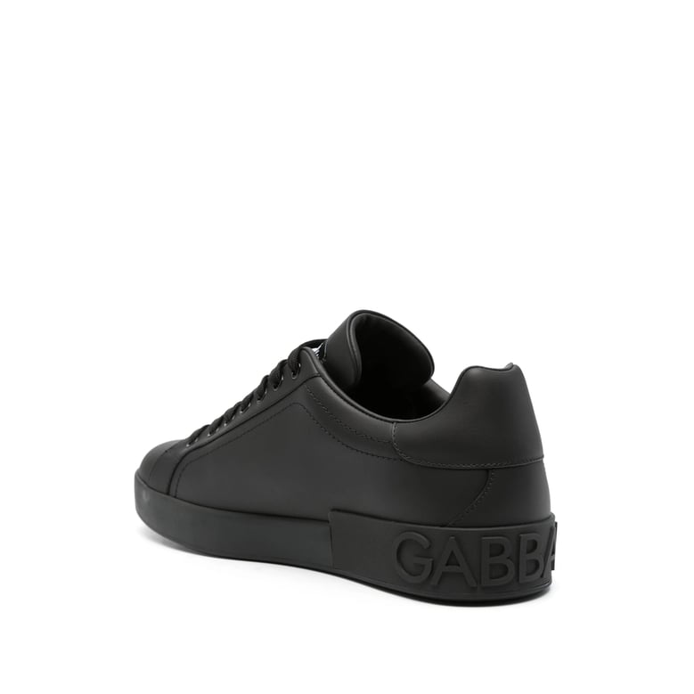 sneakers in black calf leather by Selfnex