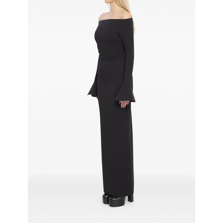 elegant black dress by Selfnex