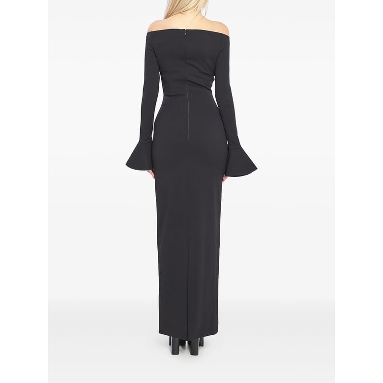 elegant black dress by Selfnex