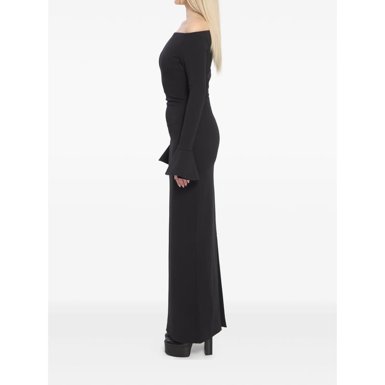 elegant black dress by Selfnex