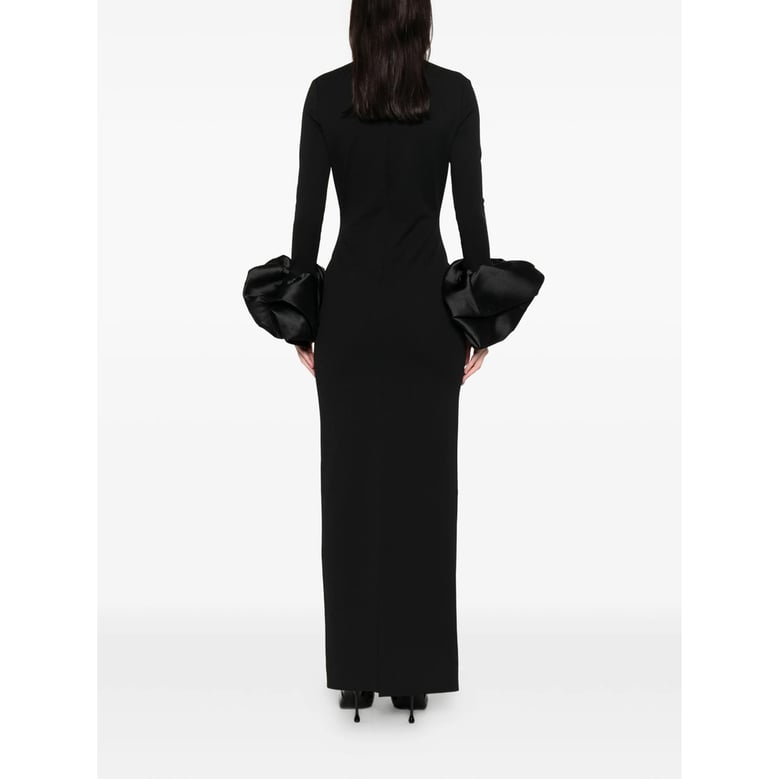 midi dress black by Selfnex