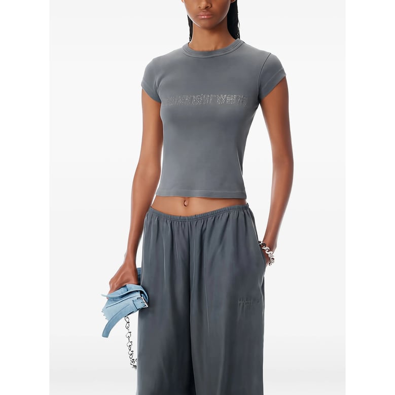 t-shirt alexander wang grey by Selfnex