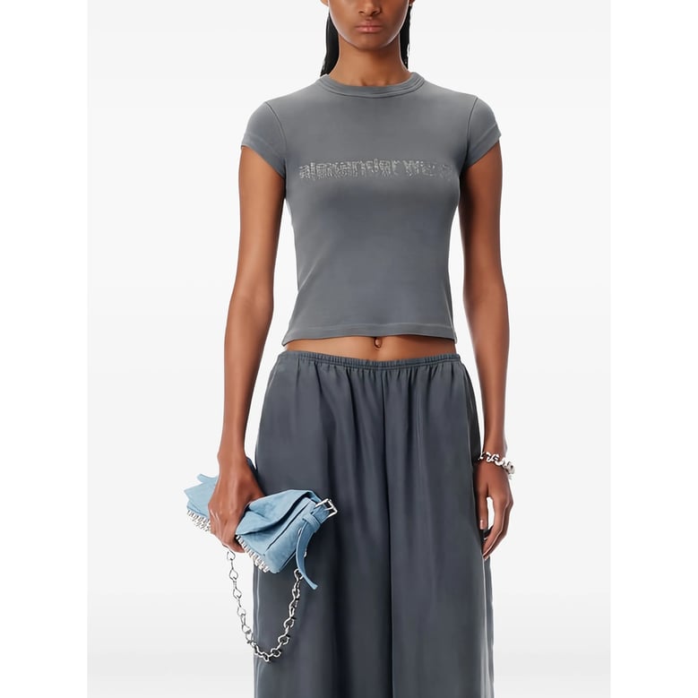t-shirt alexander wang grey by Selfnex