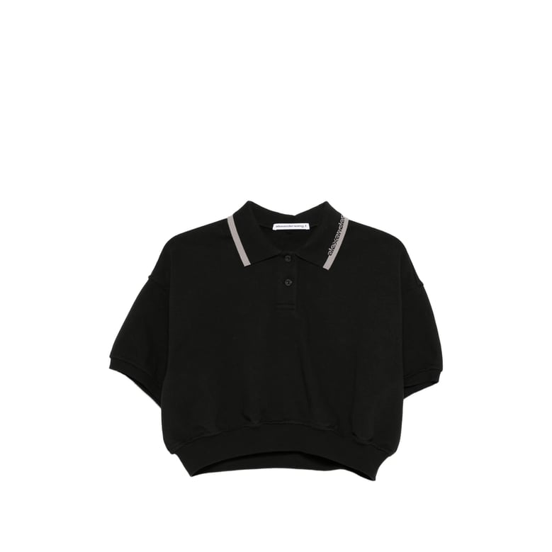 polo top alexander wang black by Selfnex