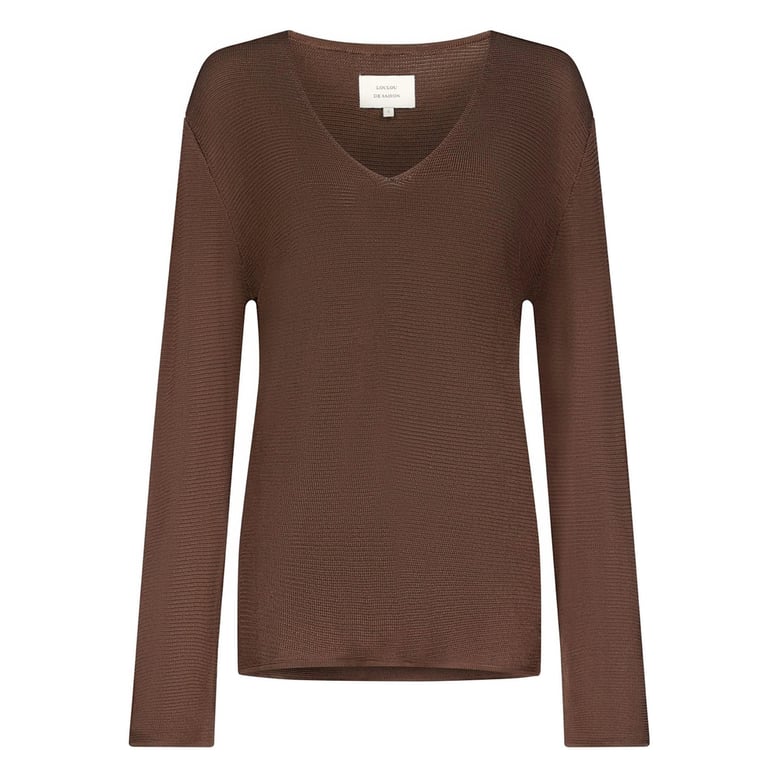 lou lou de saison v-neck sweater by Selfnex