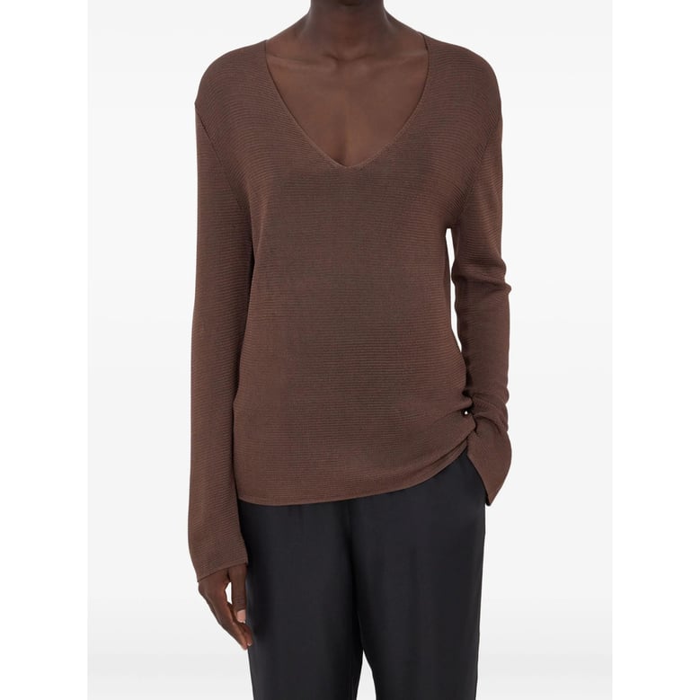 lou lou de saison v-neck sweater by Selfnex