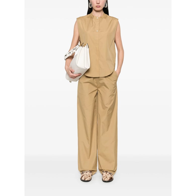 pant lou lou de saison in sand beige by Selfnex