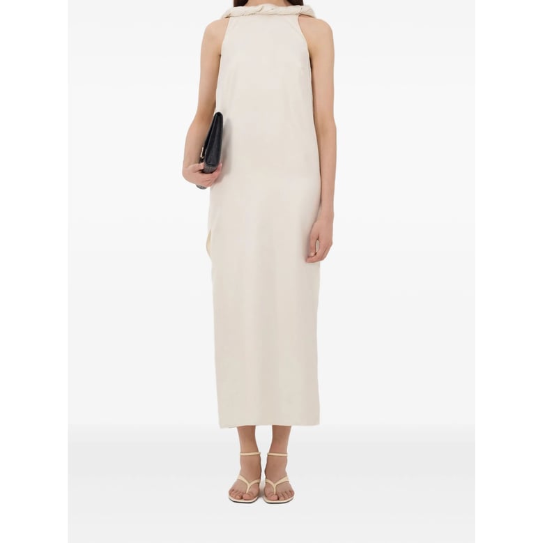 evening dress susan ivory silk by Selfnex