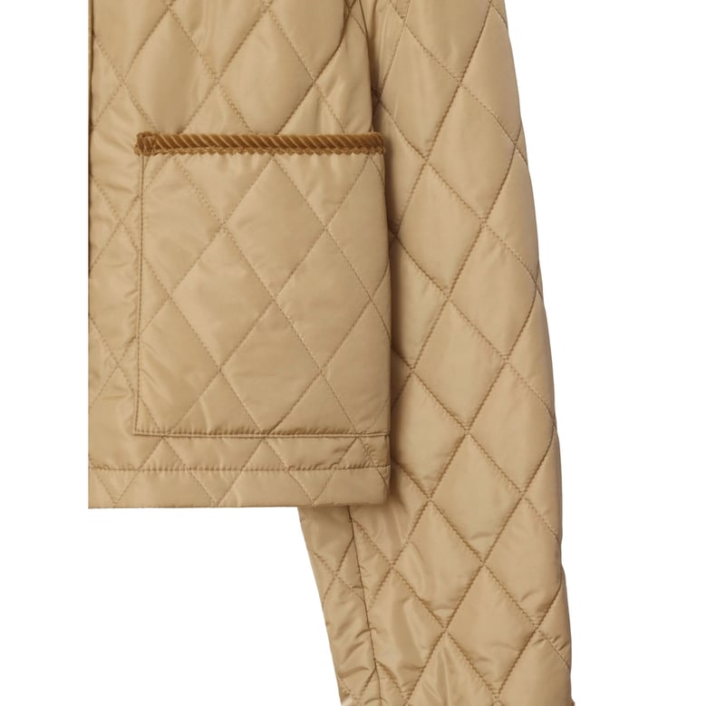 outerwear with corduroy collar by Selfnex