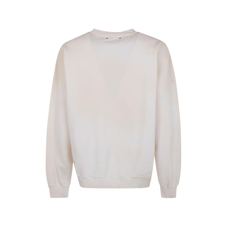 crew neck sweatshirt in neutrals by Selfnex