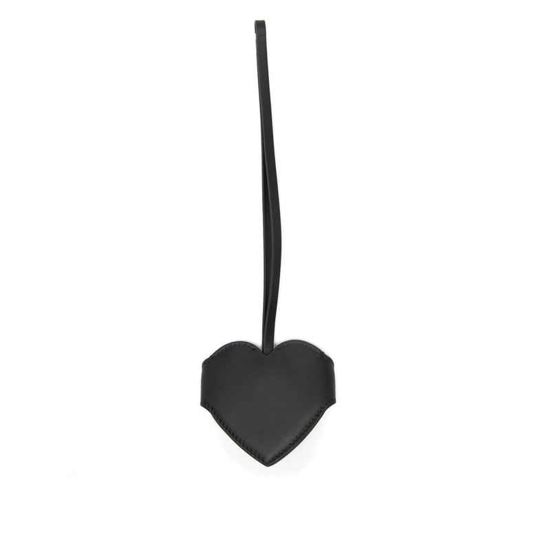 heart-shaped keyring with buckle detail by Selfnex