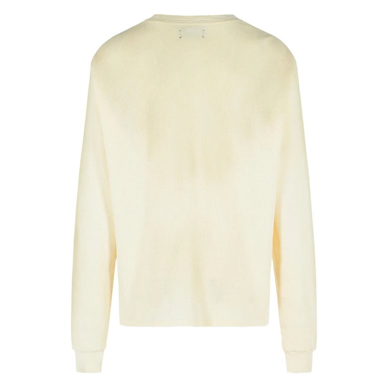 crew neck sweater with ribbed cuffs by Selfnex