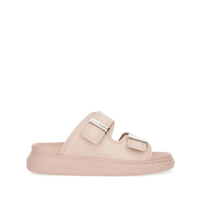 slip-on slides pink by Selfnex