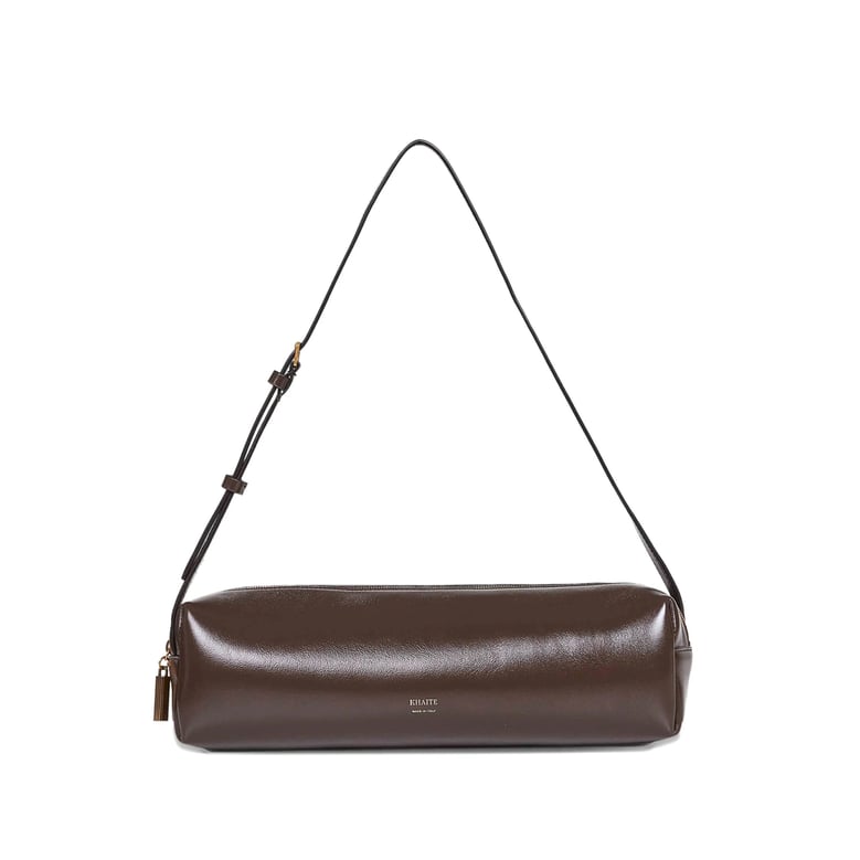 shoulder bag brown calf leather by Selfnex