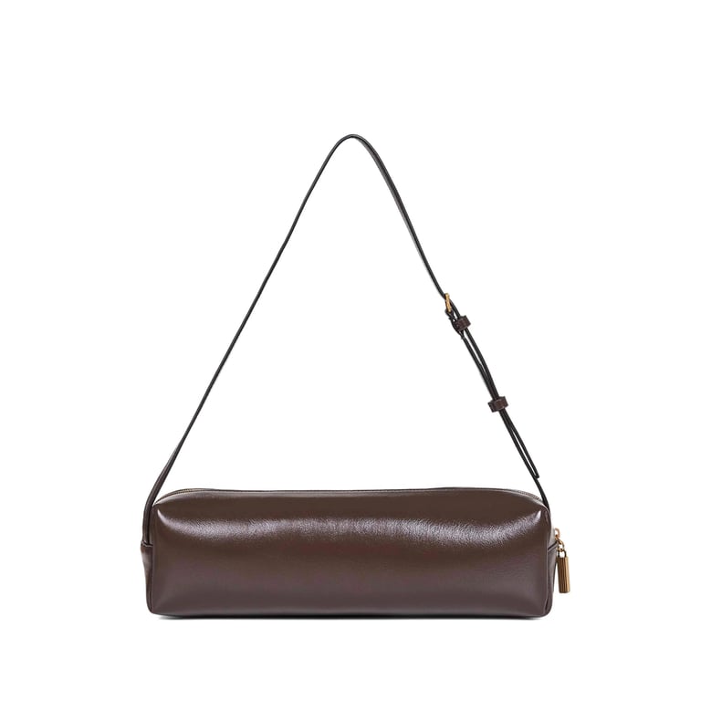 shoulder bag brown calf leather by Selfnex