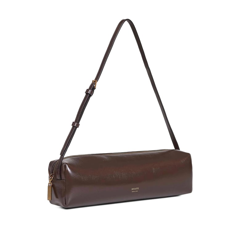 shoulder bag brown calf leather by Selfnex