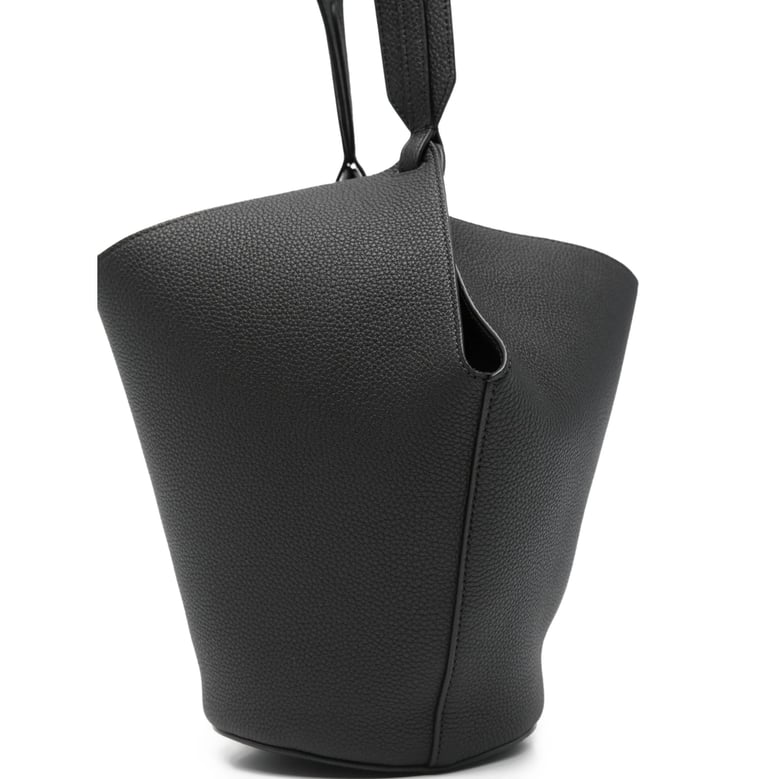 black chain detail top handle bag by Selfnex