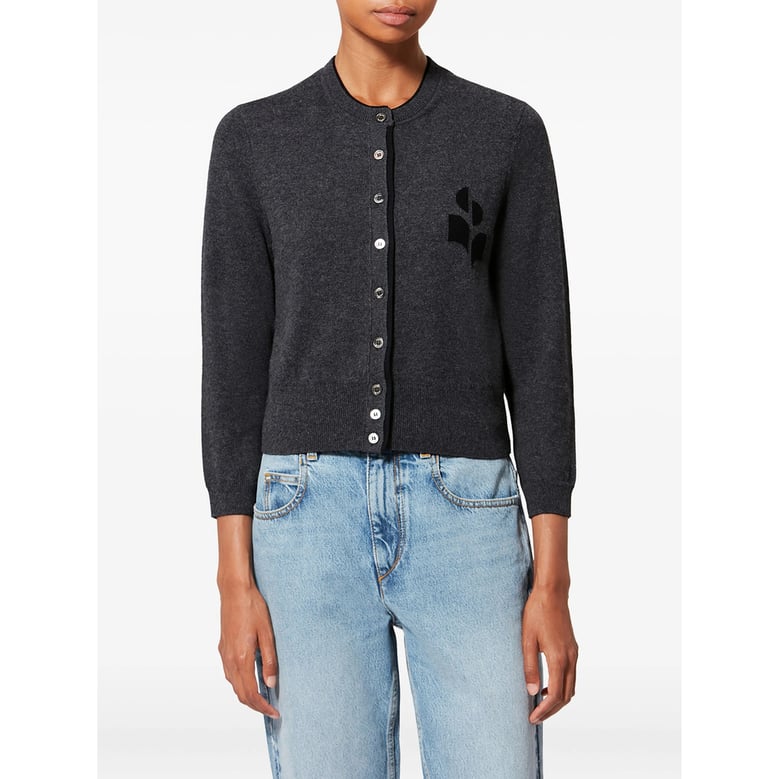 sweater with appliqué detail by Selfnex