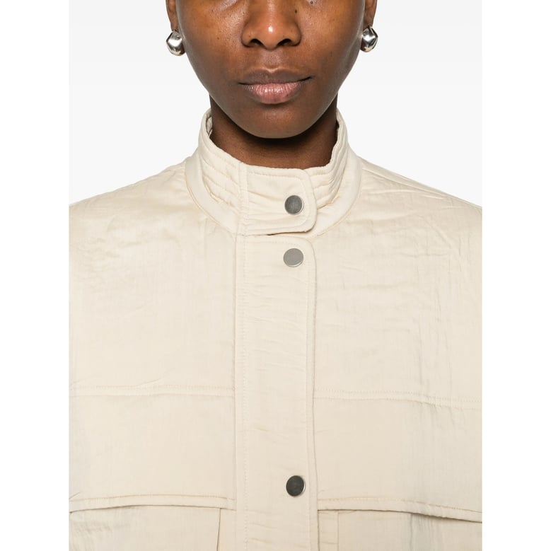 bomber jacket quilted neutrals by Selfnex