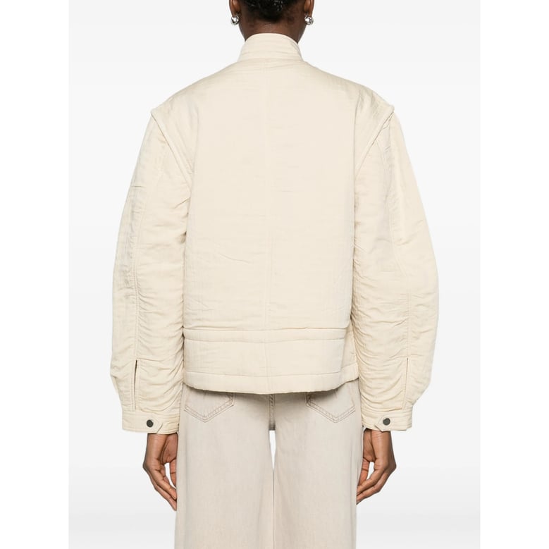 bomber jacket quilted neutrals by Selfnex