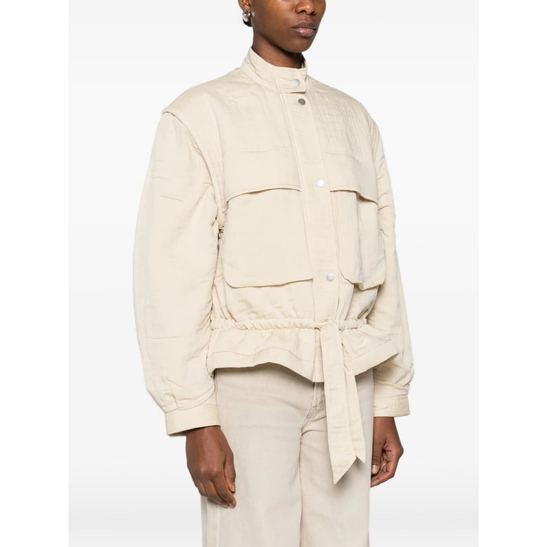 bomber jacket quilted neutrals by Selfnex