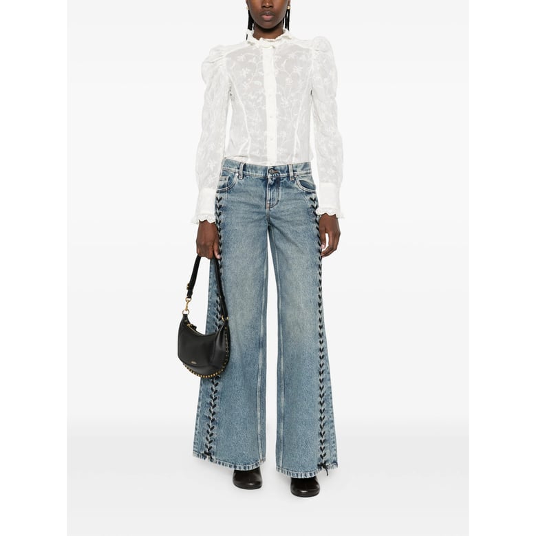 white textured design button top by Selfnex