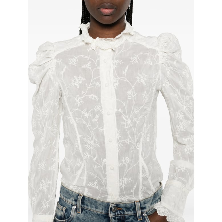 white textured design button top by Selfnex