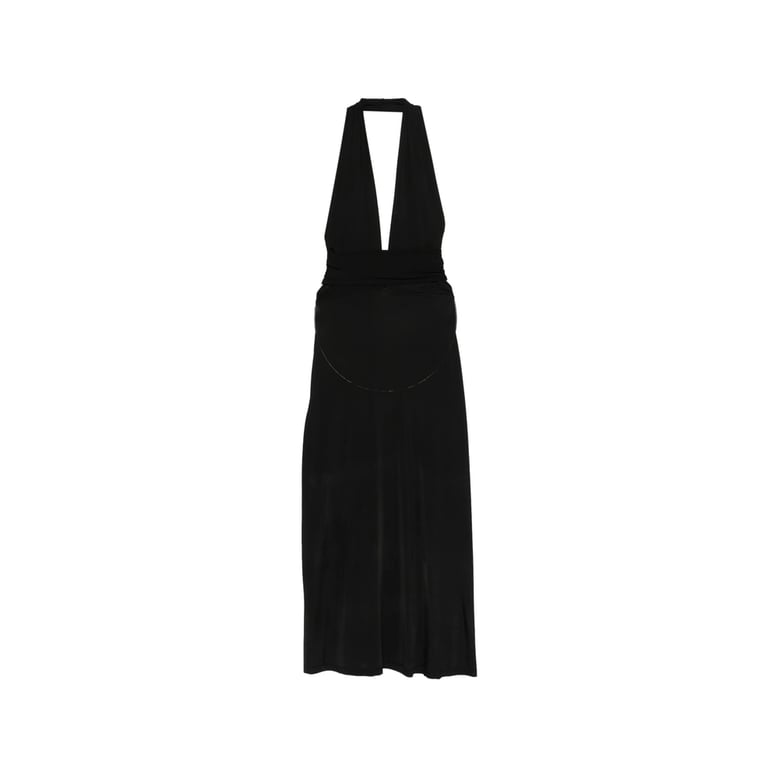 dress halterneck black by Selfnex