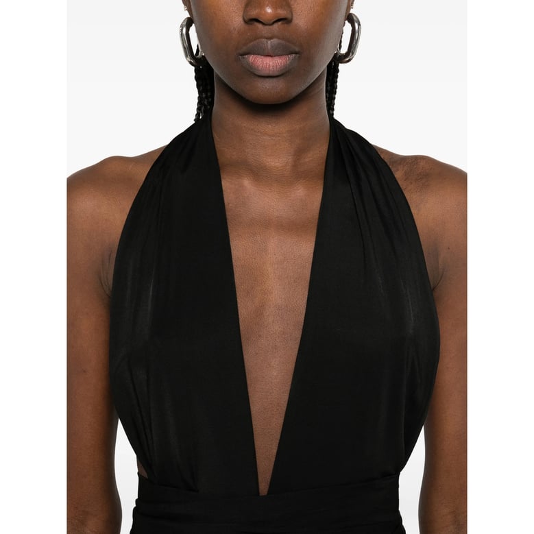 dress halterneck black by Selfnex