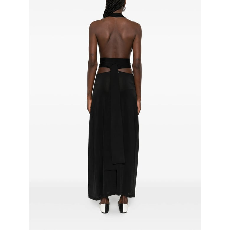 dress halterneck black by Selfnex