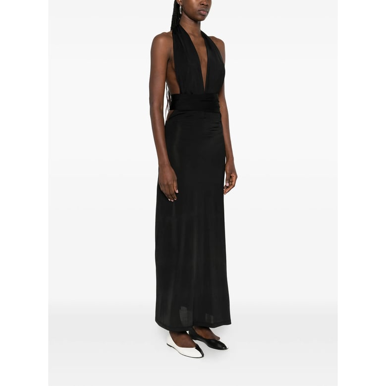 dress halterneck black by Selfnex