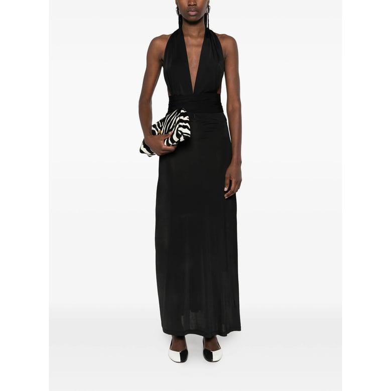 dress halterneck black by Selfnex