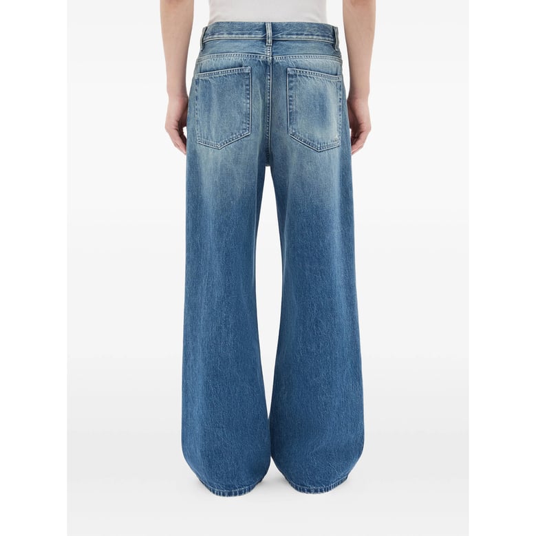 wide-leg jeans blue by Selfnex