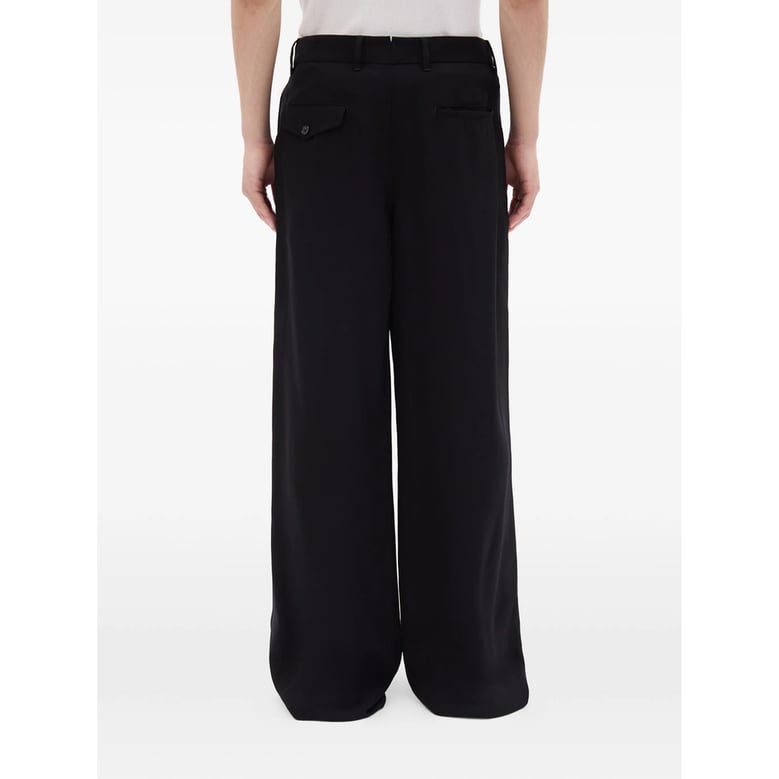 wide-leg trousers black by Selfnex