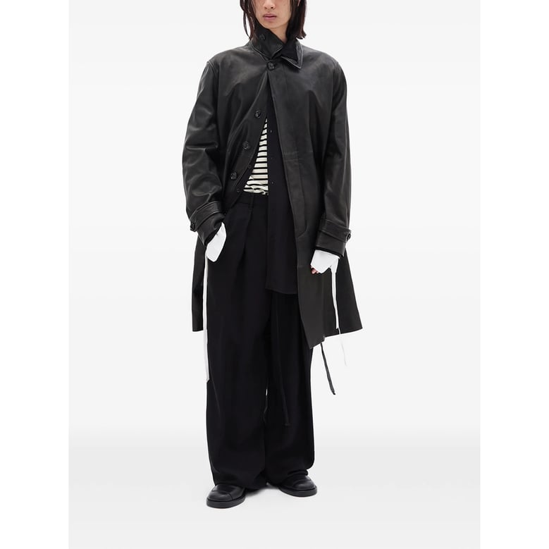 wide-leg trousers black by Selfnex