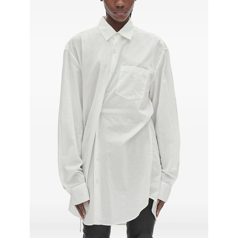 cotton shirt white by Selfnex