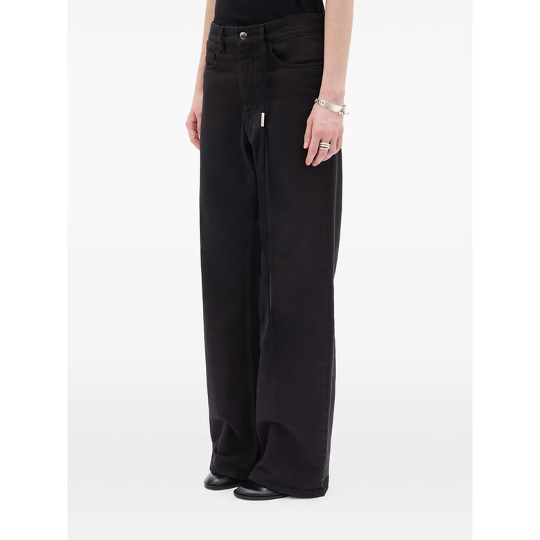 jeans black cotton by Selfnex