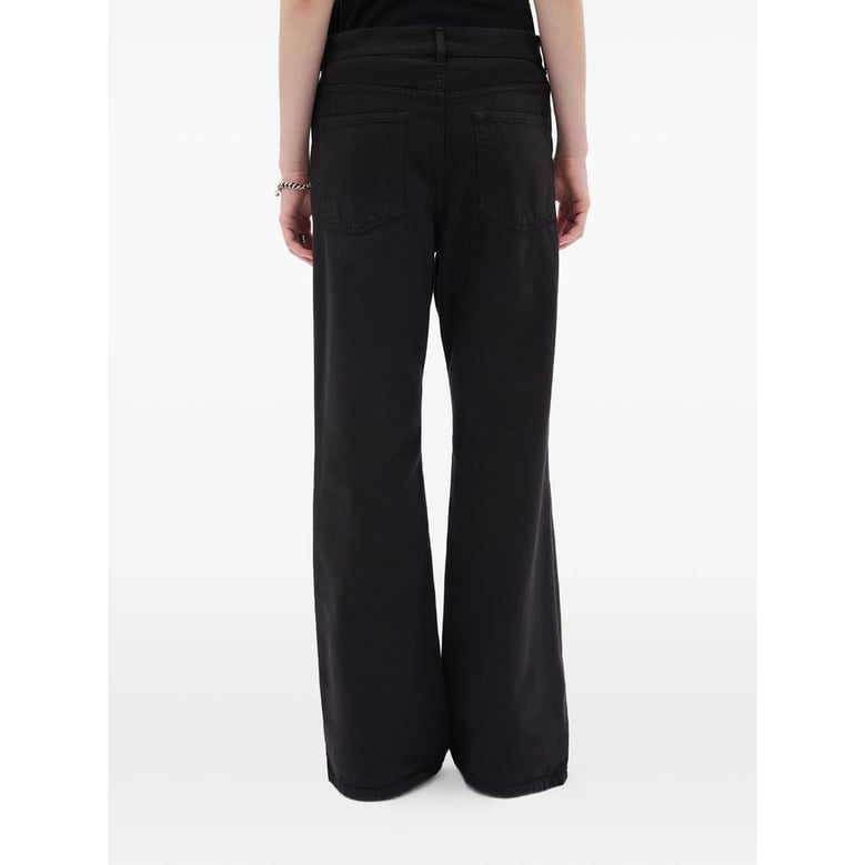 jeans black cotton by Selfnex