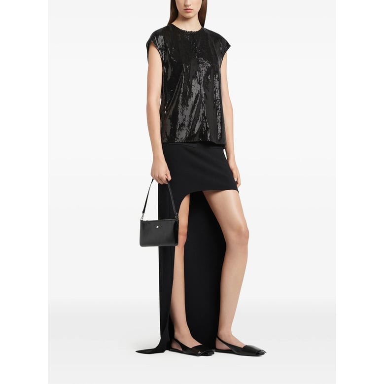 bovine leather clutch bag with zip fastening by Selfnex