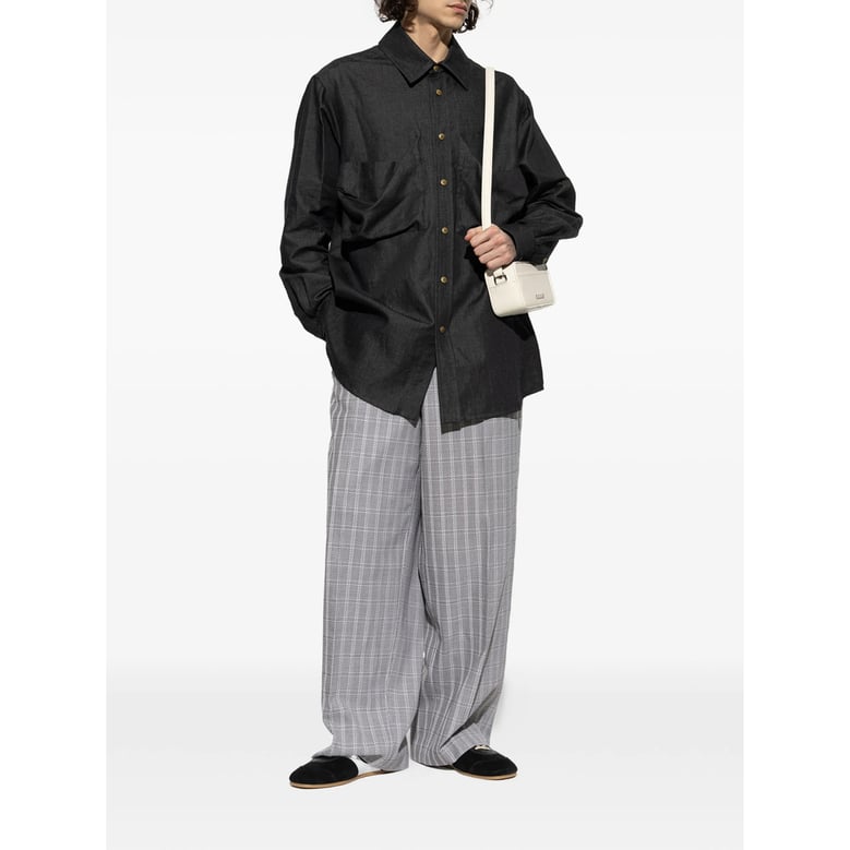 button fastening long sleeves shirt by Selfnex