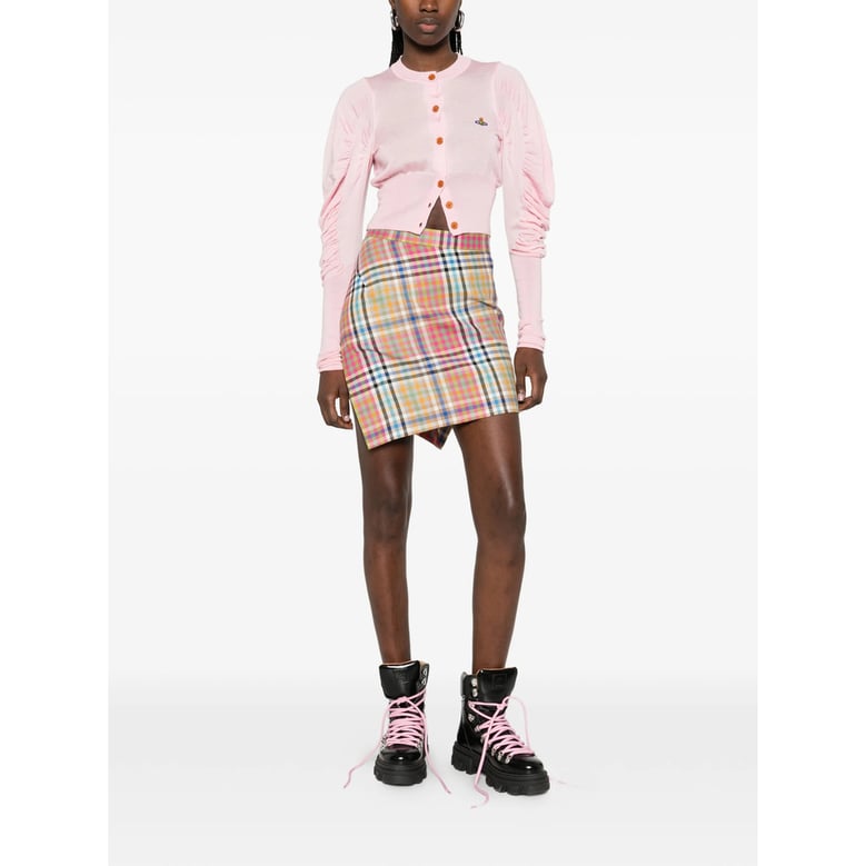 pink button fastening sweater by Selfnex