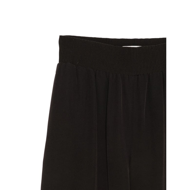 cocoa brown twill trousers by Selfnex