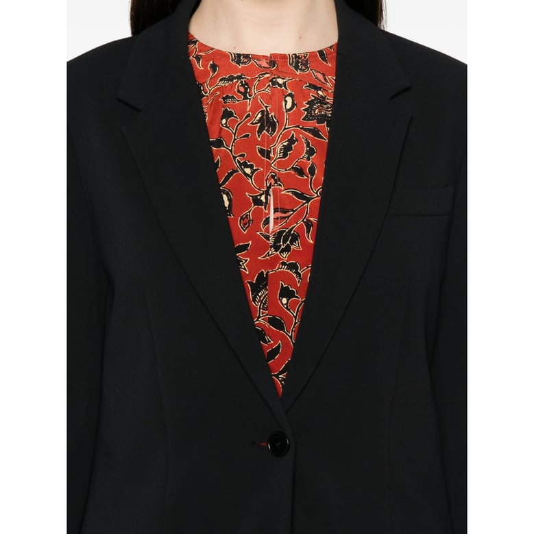 button fastening jacket with flap pockets by Selfnex
