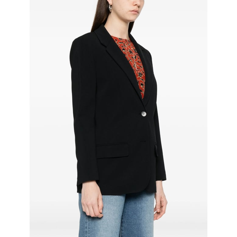 button fastening jacket with flap pockets by Selfnex