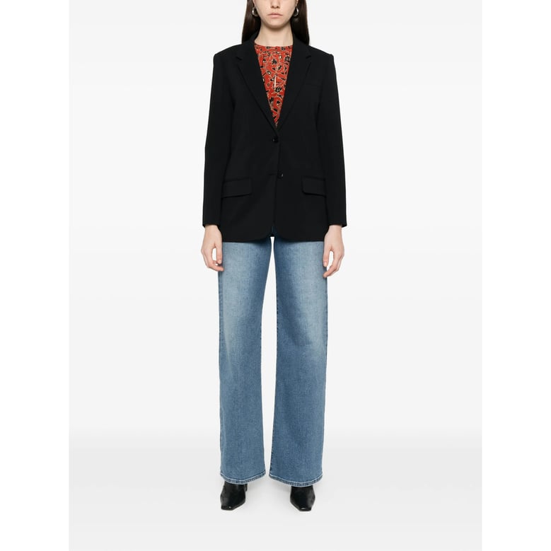 button fastening jacket with flap pockets by Selfnex