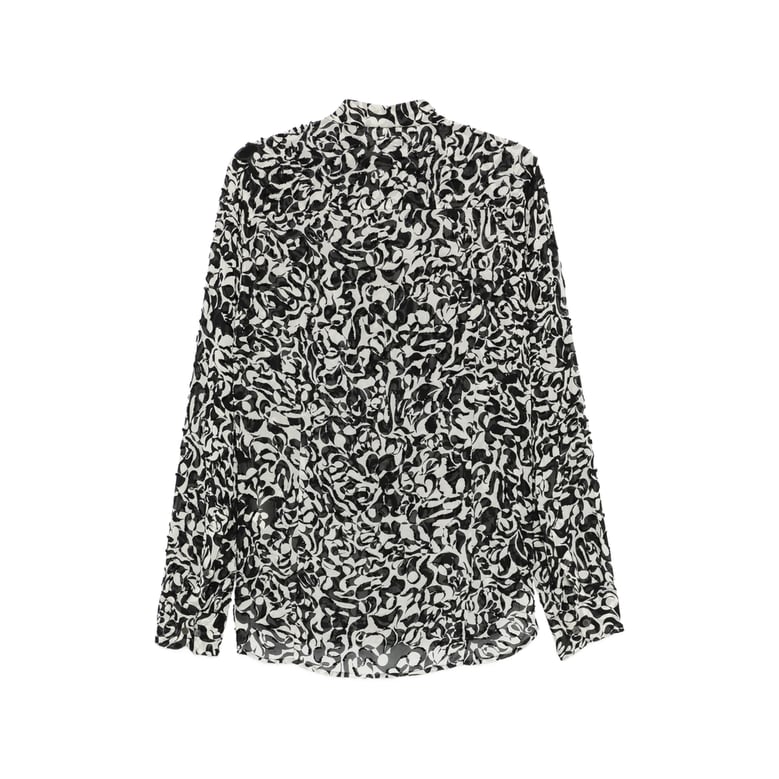 shirt sequin white/black by Selfnex