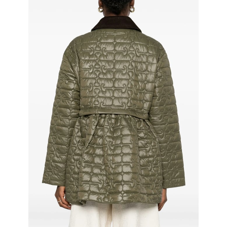 outerwear with corduroy collar by Selfnex